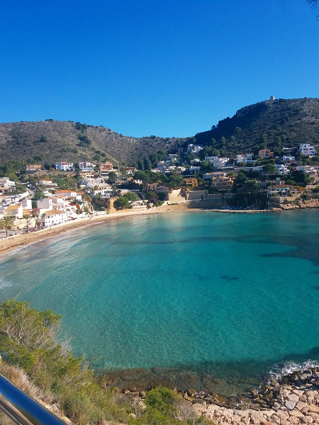 Holiday apartment in Moraira to rent. Apartment with sea view, Wifi from 26 € per night
