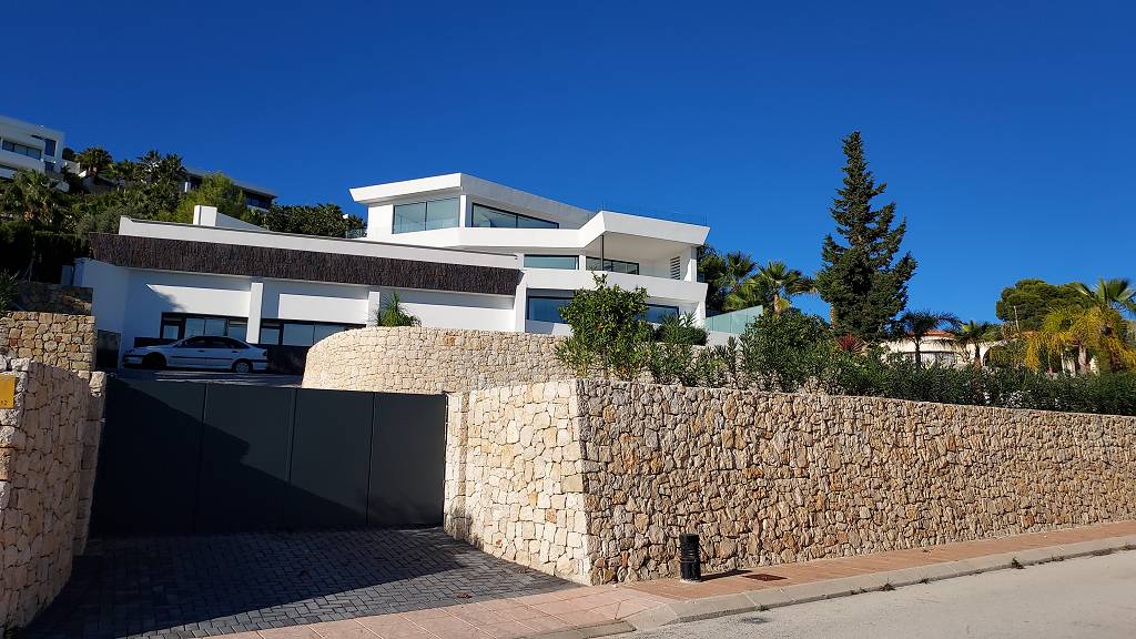 New built luxury villa with panoramic see view in Benissa Costa for sale 3.600.000 €