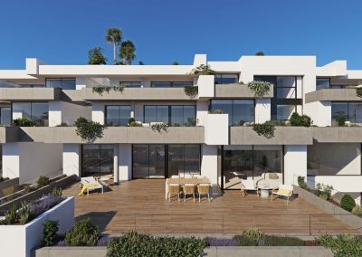 New build luxury apartment at the golf course mit wonderful panoramic sea views 375.000 €