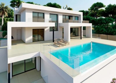 Dream villa with sea view and infinity pool for sale in Benitachell 1.905.000 €