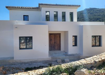 New build villa with sea view and pool at nature reserve for sale 1.050.000 €
